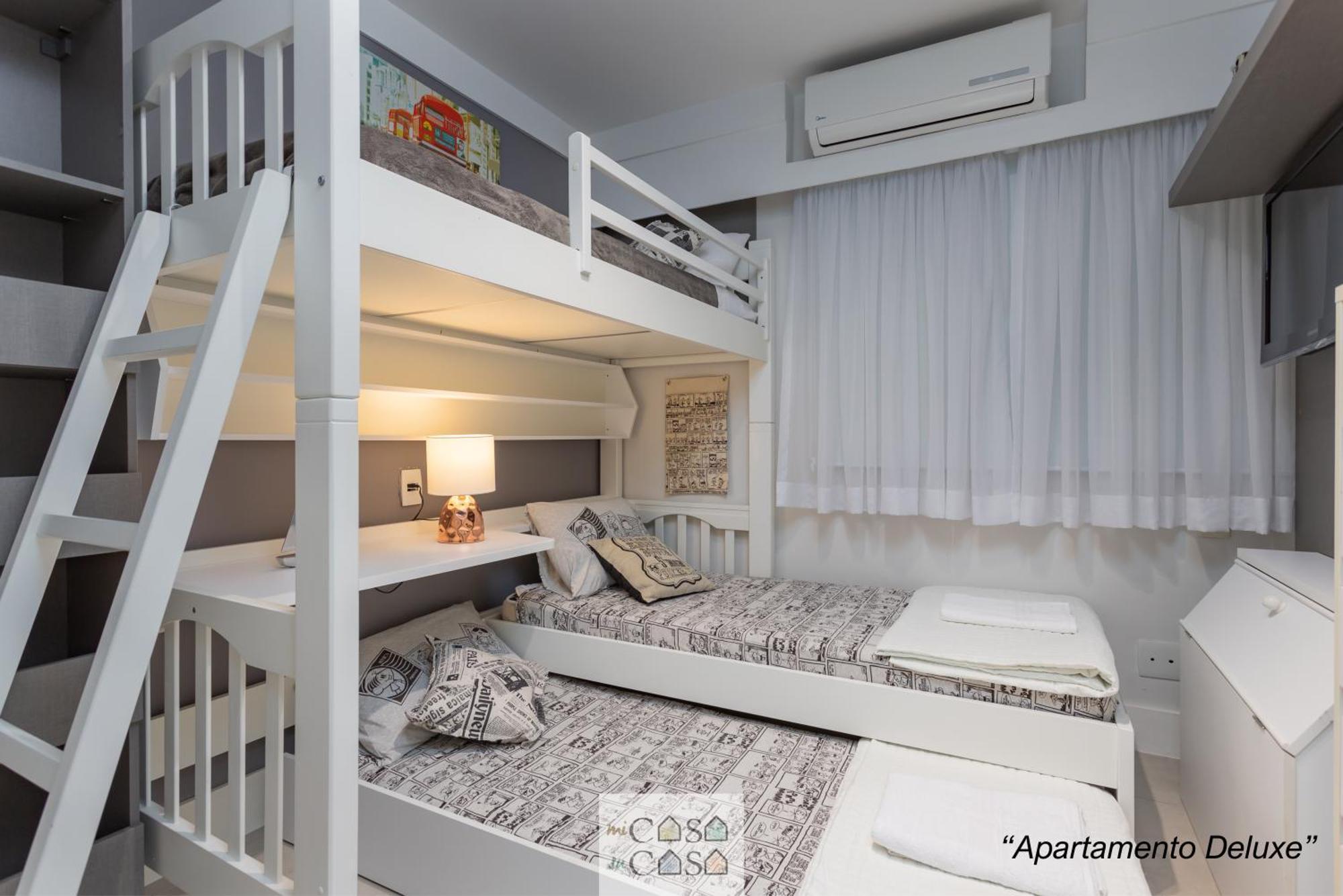 3 Quartos Com Estacionamento Em Com Portaria 24h, Piscina, Sauna E Parquinho Infantil - Com Ar Condicionado, Smartv, Wi-fi 120 Mbps E Cozinha Completa Apartamento Rio de Janeiro